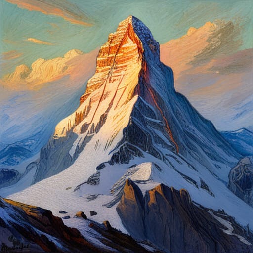 Lonley Matterhorn